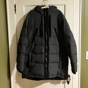 Marc New York by Andrew Marc Holden hooded parka jacket, charcoal, XXL